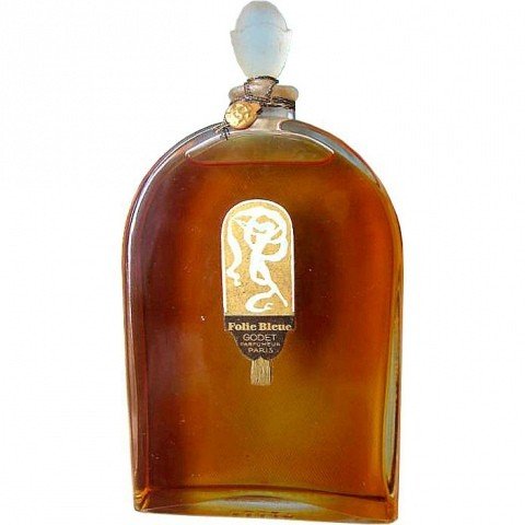 Folie Bleue (1925) by Godet perfume bottle