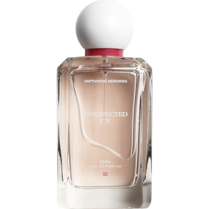 Captivating Memories - Unexpected Joy by Zara perfume bottle