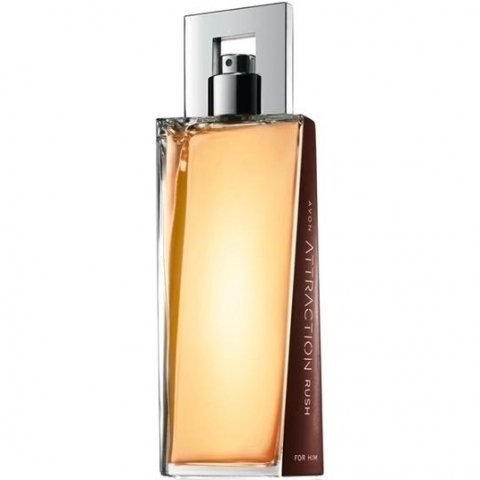 Attraction Rush for Him by Avon perfume bottle