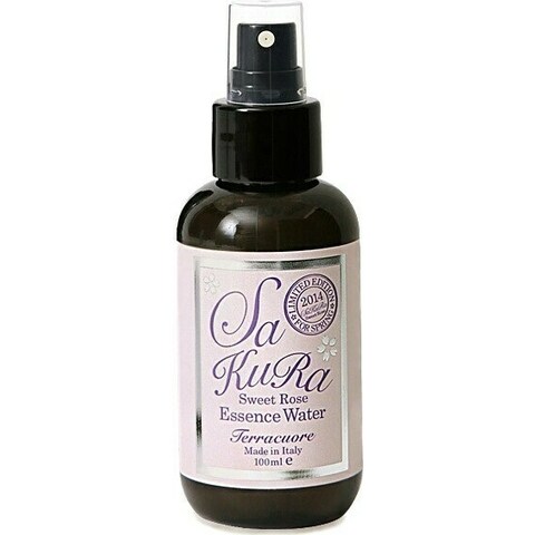 Sakura Sweet Rose Essence Water / サクラ スイートローズ エッセンスウォーター (Hair & Body Mist) by Terracuore / テラクオーレ perfume bottle