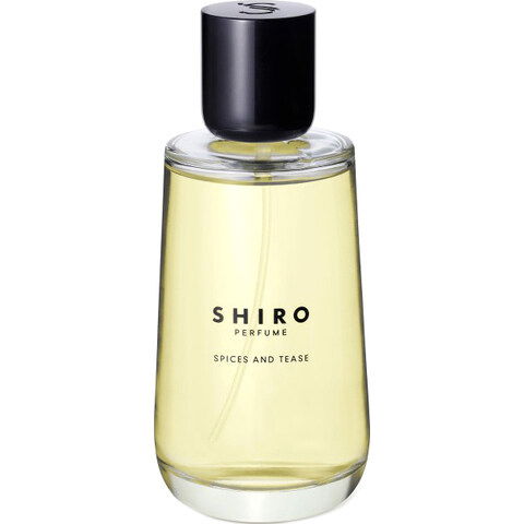 Shiro Perfume - Spices and Tease by Shiro perfume bottle