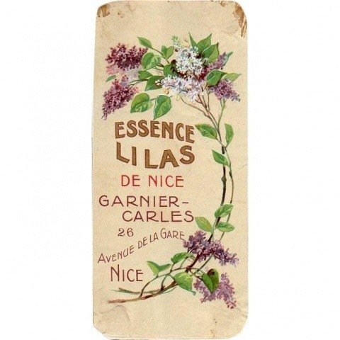 Essence Lilas de Nice by Grande Parfumerie de Nice / Garnier-Carles perfume bottle