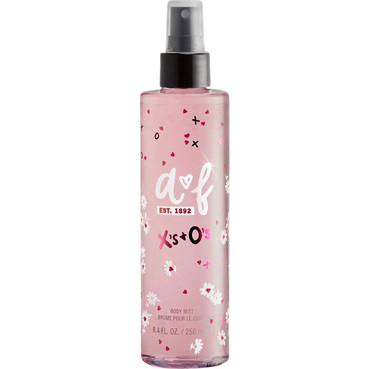 x's + o's by Abercrombie & Fitch perfume bottle