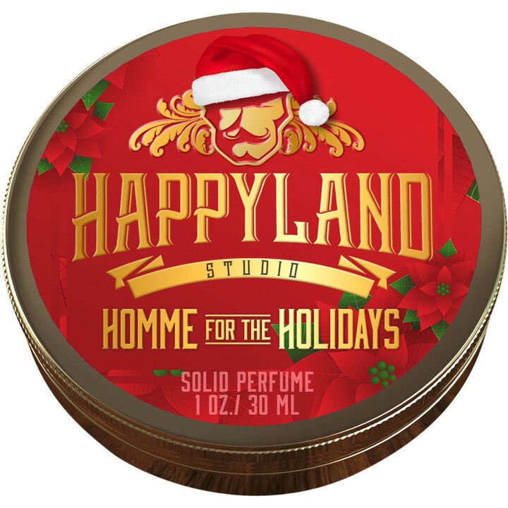 Homme for the Holidays (Solid Perfume) by Happyland Studio perfume bottle