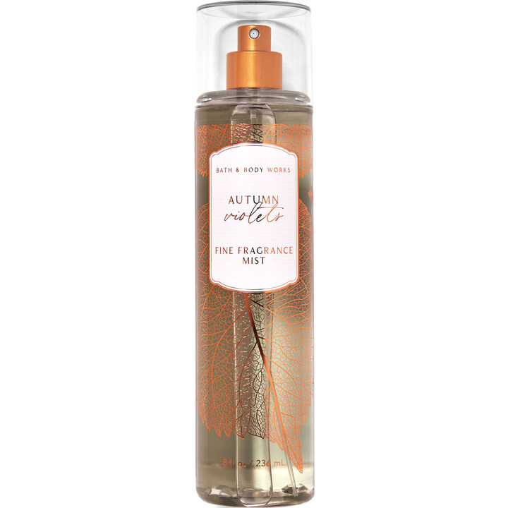 Autumn Violets by Bath & Body Works perfume bottle