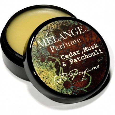 Cedar, Musk & Patchouli by Mélange perfume bottle