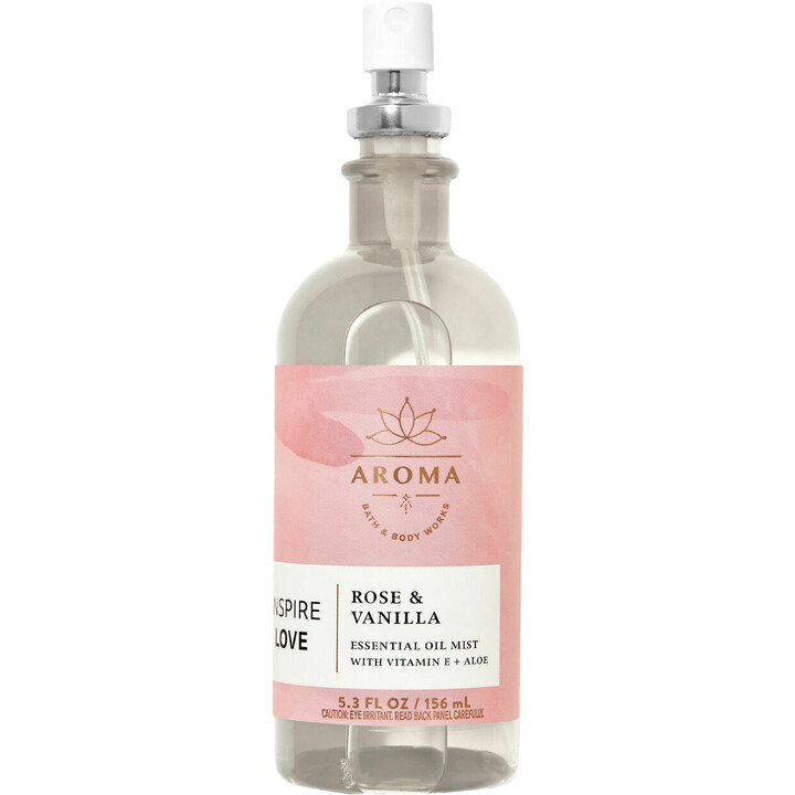 Inspire Love - Rose & Vanilla by Bath & Body Works perfume bottle