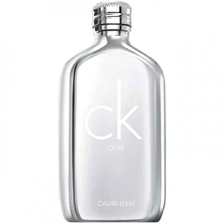 CK One Platinum Edition by Calvin Klein perfume bottle