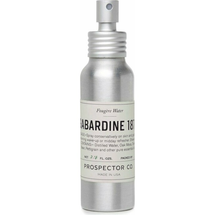 Gabardine 1879 by Prospector Co. perfume bottle