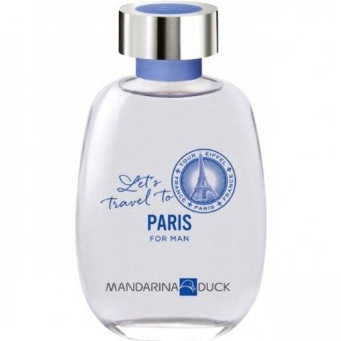 Let's Travel to Paris for Man by Mandarina Duck perfume bottle