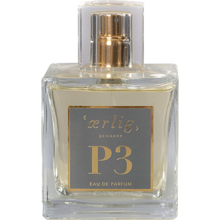 P3 by ærlig perfume bottle