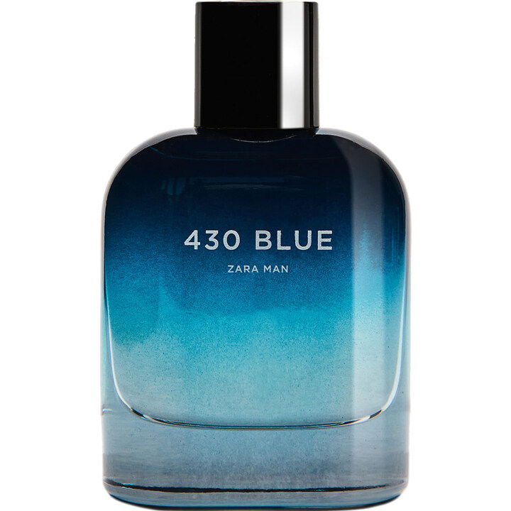 430 Blue by Zara perfume bottle