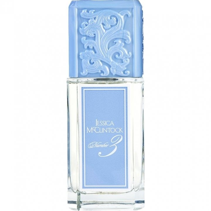 Number 3 by Jessica McClintock perfume bottle