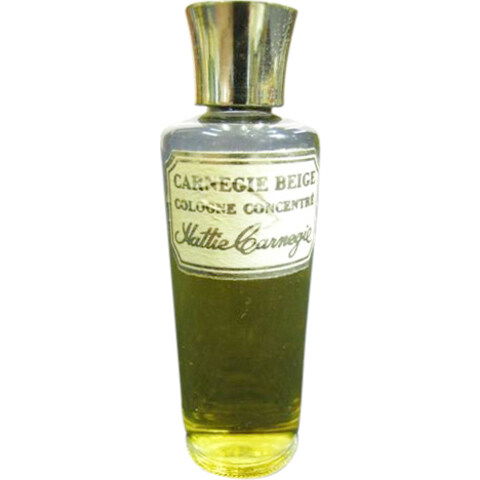 Carnegie Beige (Cologne Concentré) by Hattie Carnegie perfume bottle