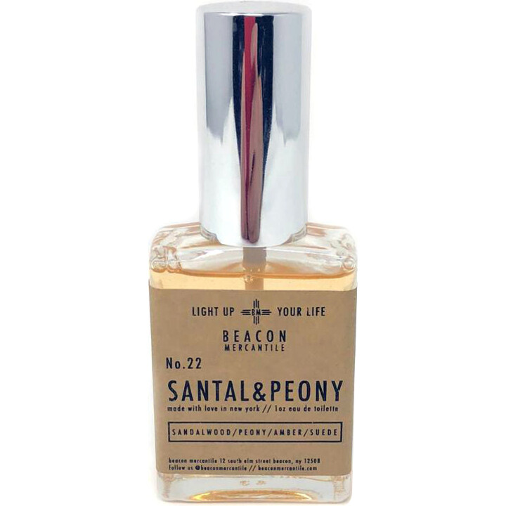 No.22 Santal & Peony EDP by Beacon Mercantile perfume bottle