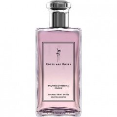 Peonies & Freesias by Roses are Roses perfume bottle