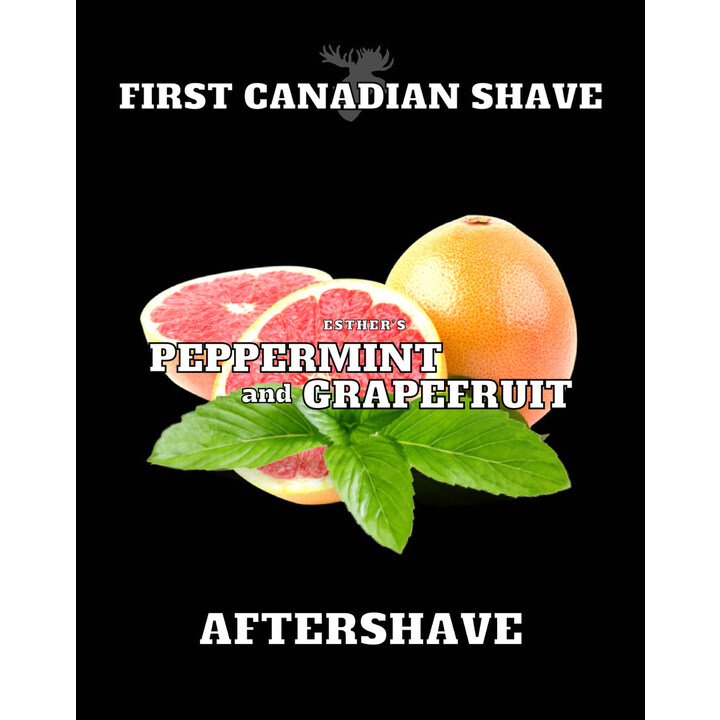 Esther's Peppermint and Grapefruit by First Canadian Shave perfume bottle
