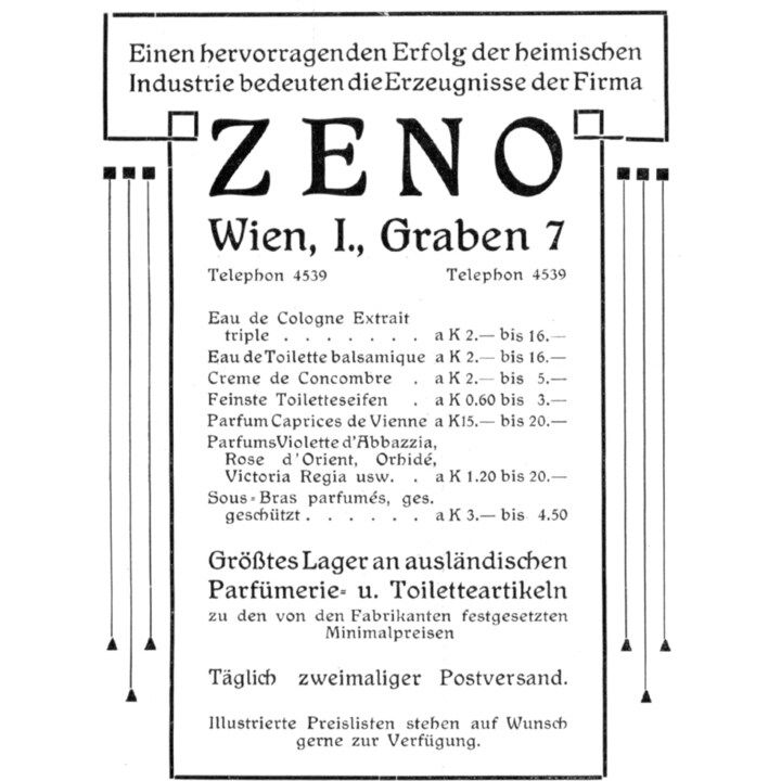 Eau de Toilette Balsamique by Parfumerie Zeno perfume bottle