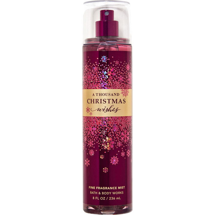 A Thousand Christmas Wishes by Bath & Body Works perfume bottle