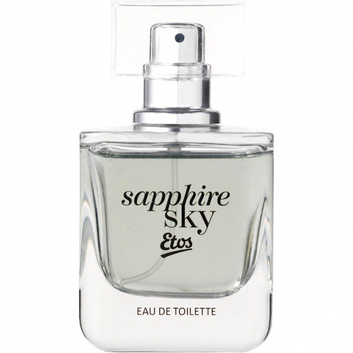 Sapphire Sky EDT by Etos perfume bottle