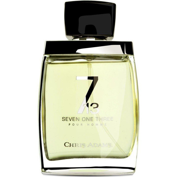 713 by Chris Adams perfume bottle