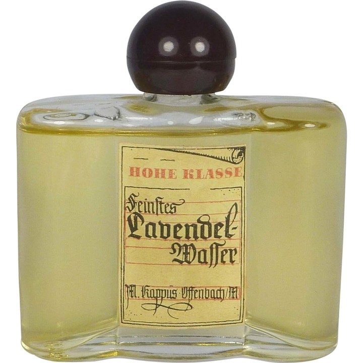 Hohe Klasse - Lavendelwasser / Feinstes Lavendelwasser by Kappus perfume bottle