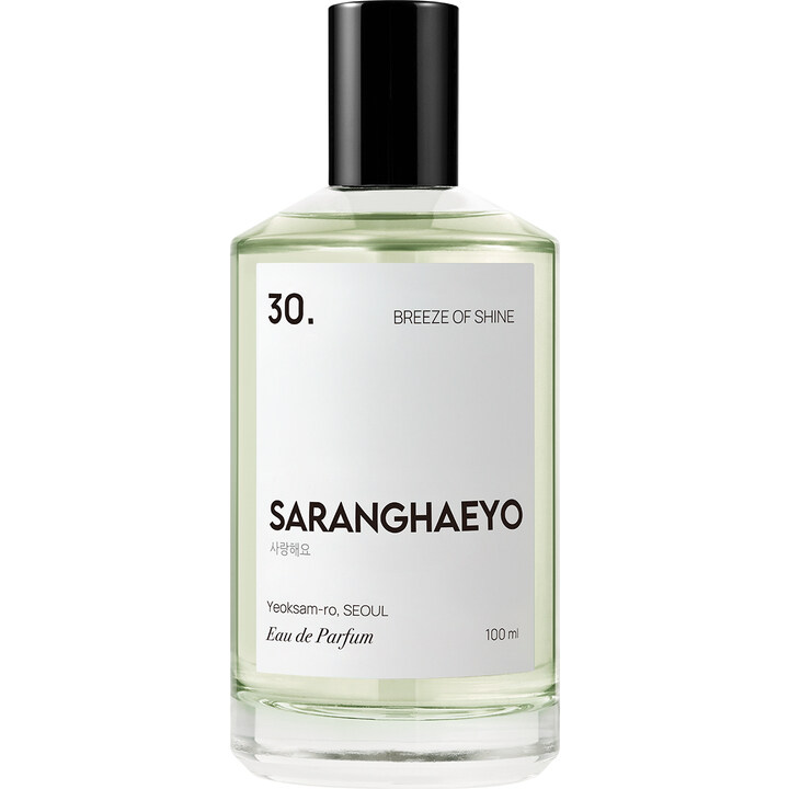 30. Breeze Of Shine by SARANGHAEYO perfume bottle
