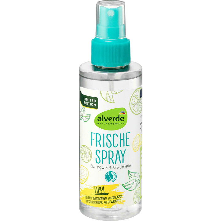 Bio-Ingwer & Bio-Limette by Alverde perfume bottle