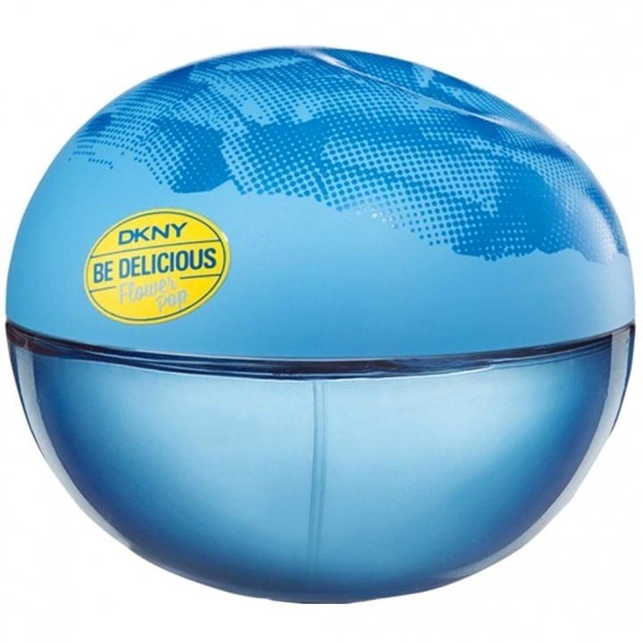 Be Delicious Flower Pop - Blue Pop by DKNY / Donna Karan perfume bottle