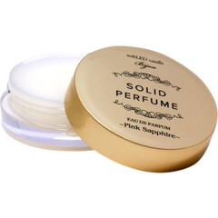 Pink Sapphire / ピンクサファイア (Solid Perfume) by nobLED candle Bijou perfume bottle