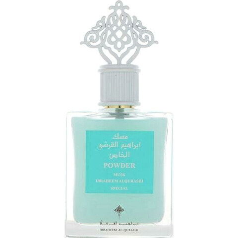 Powder Musk by Ibraheem Al.Qurashi / إبراهيم القرشي perfume bottle