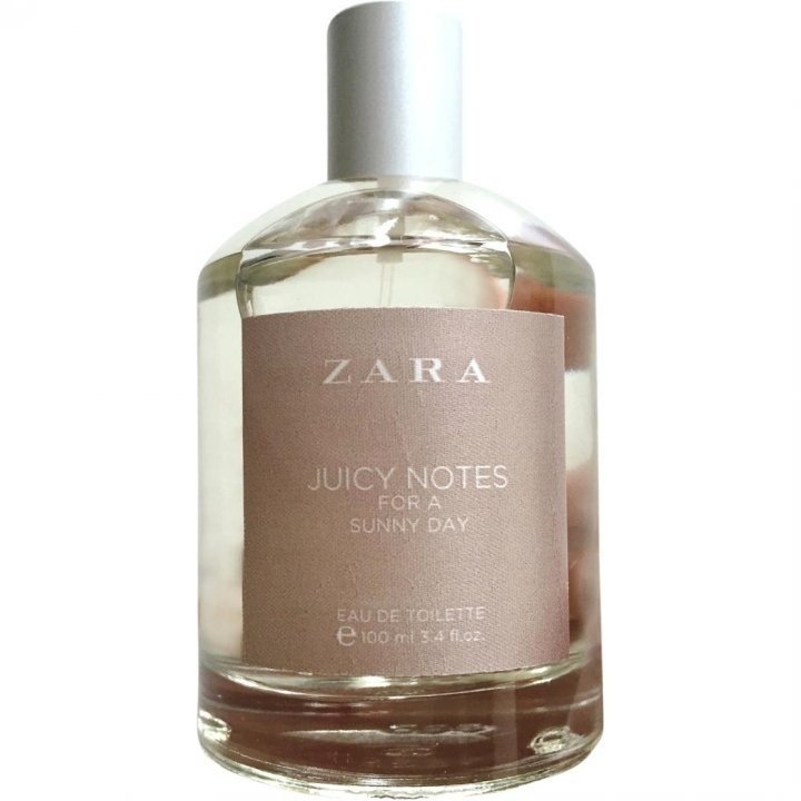 Juicy Notes for a Sunny Day by Zara perfume bottle