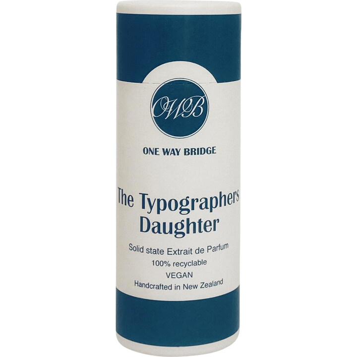 The Typographers Daughter (Solid Parfum) by One Way Bridge Perfumes perfume bottle