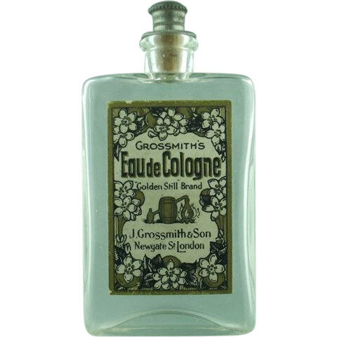 Eau de Cologne ''Golden Still'' by Grossmith perfume bottle