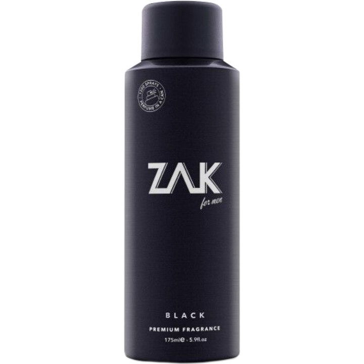 Black by ZAK perfume bottle