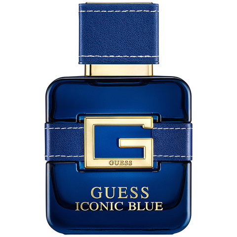 Iconic Blue by Guess perfume bottle