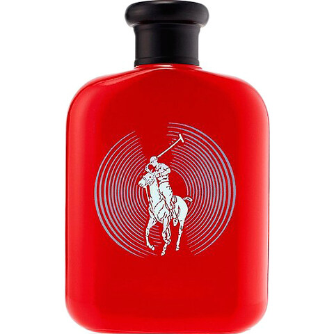 Polo Red Remix x Ansel Elgort by Ralph Lauren perfume bottle