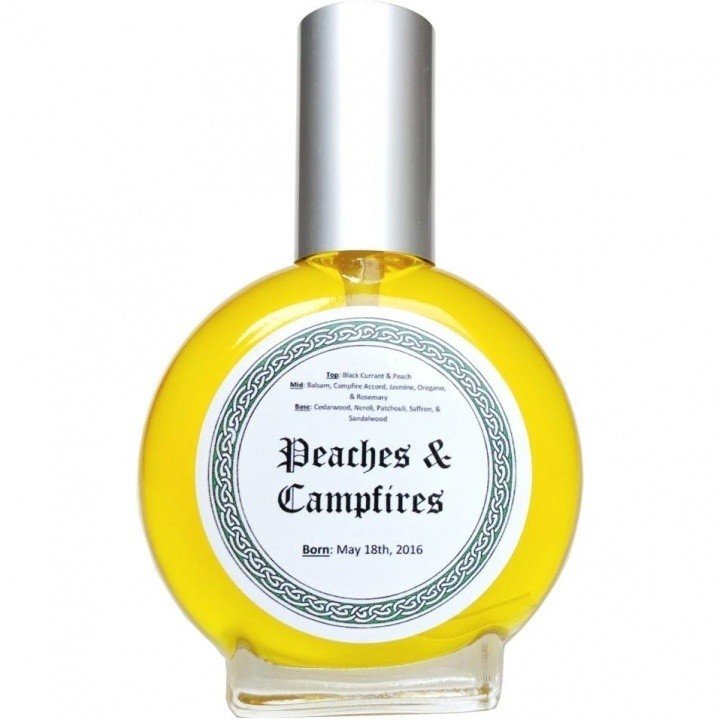 Peaches & Campfires by Gallagher Fragrances perfume bottle