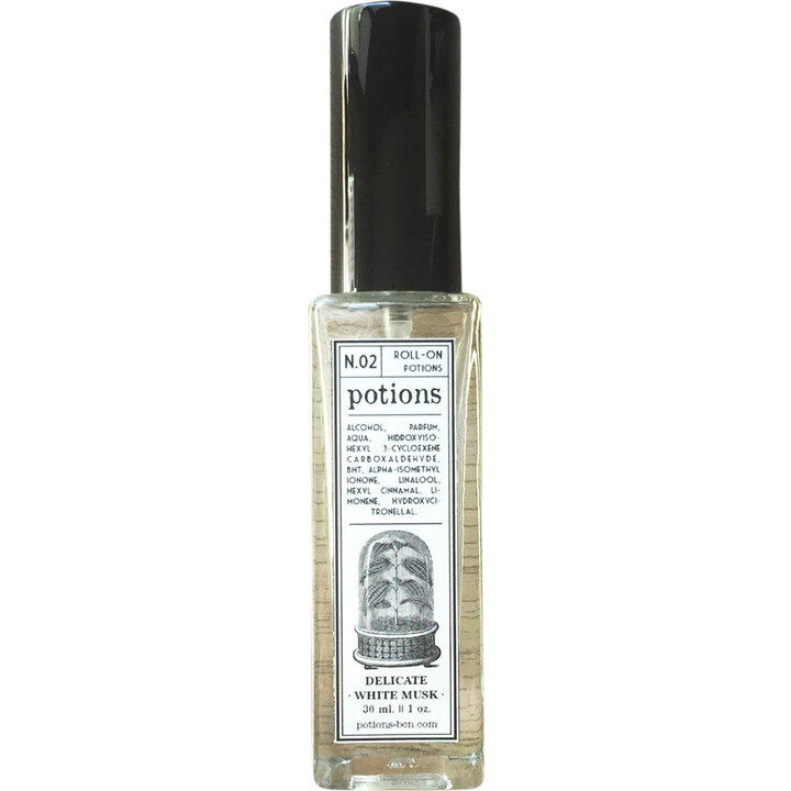 N.02 Delicate White Musk by Potions perfume bottle