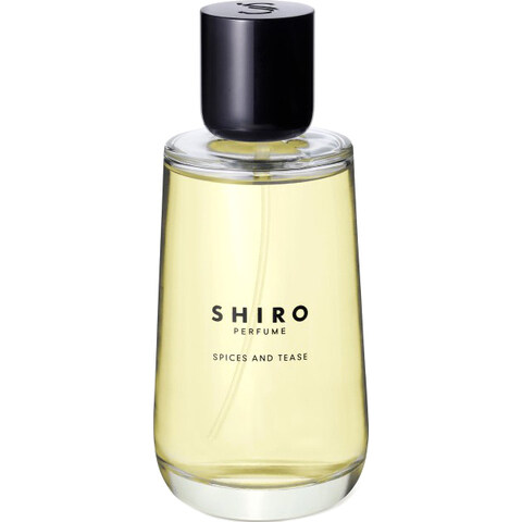 Shiro Perfume - Spices and Tease by Shiro perfume bottle