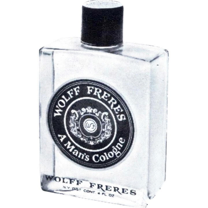 A Man's Cologne by F. Wolff & Sohn perfume bottle