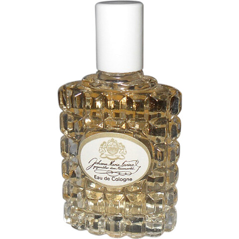 Eau de Cologne by Johann Maria Farina gegenüber dem Neumarkt perfume bottle