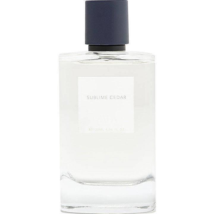 Sublime Cedar by Zara perfume bottle