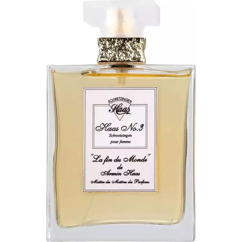 Haas No.3 - La Fin du Monde by Haas Parfümerie perfume bottle