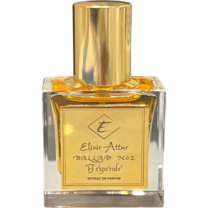 Ballad No. 2 Hesperide (Extrait de Parfum) by Elixir Attar perfume bottle