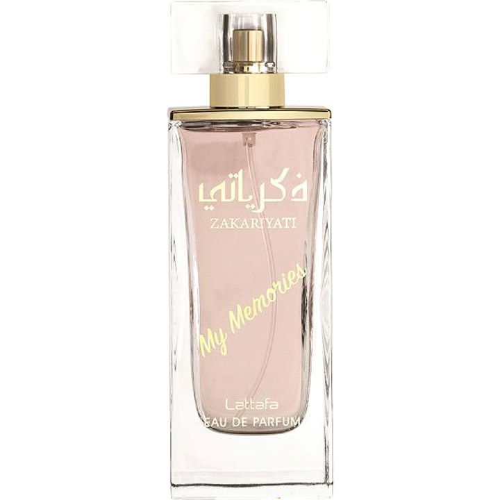 Zakariyati My Memories by Lattafa / لطافة perfume bottle