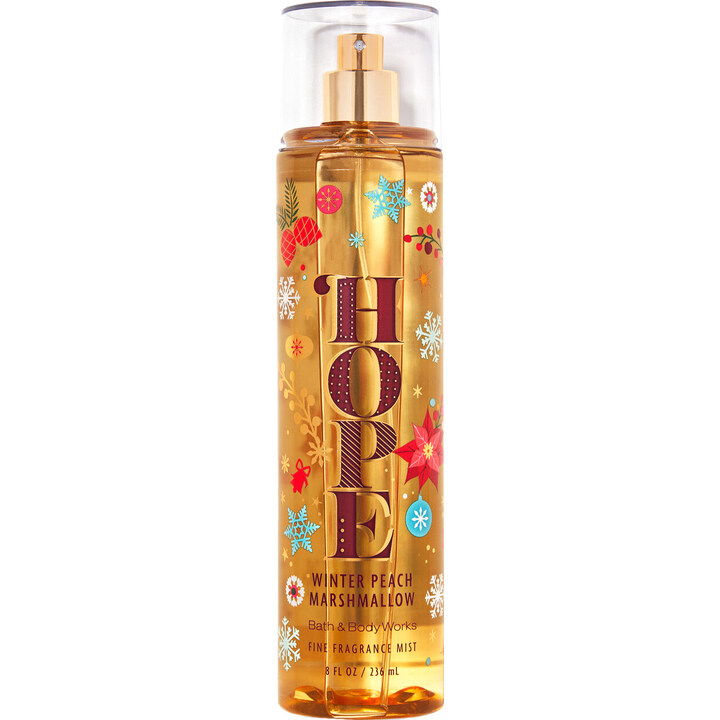 Winter Peach Marshmallow by Bath & Body Works perfume bottle