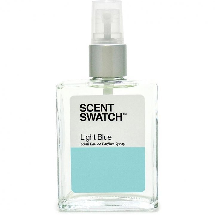 Light Blue by Scent Swatch perfume bottle