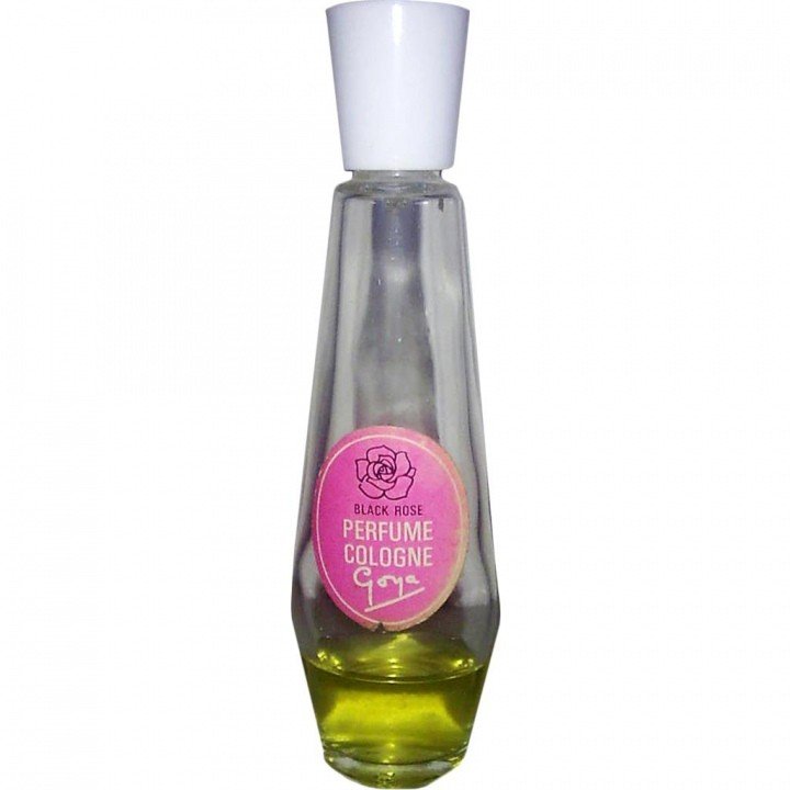Black Rose by Goya perfume bottle
