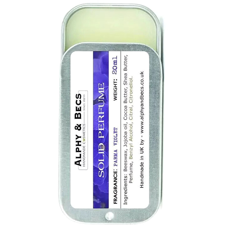 Parma Violet by Alphy & Becs perfume bottle